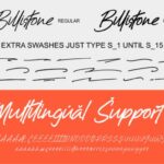 Billistone Font Poster 10