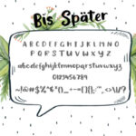 Bis Spater Font Poster 7