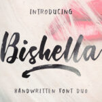 Bishella Font Poster 1