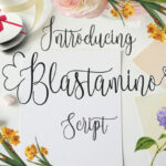 Blastamino Font Poster 1