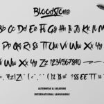 BloodStone Font Poster 4