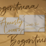 Bogoritmaa Font Poster 9