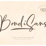 BondiSans Font Poster 1