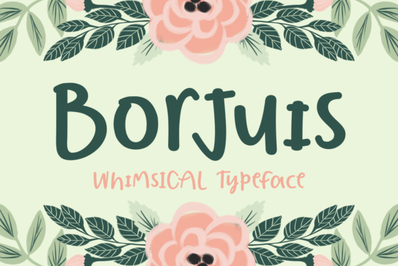 Borjuis Font Poster 1