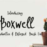 Boxwell Font Poster 1