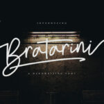 Bratarini Font Poster 1