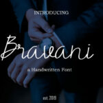 Bravani Font Poster 1