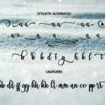 Breathaking Font Poster 3