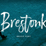 Brestonk Font Poster 1