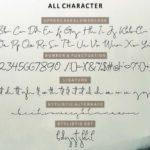 Brigham Script Font Poster 6