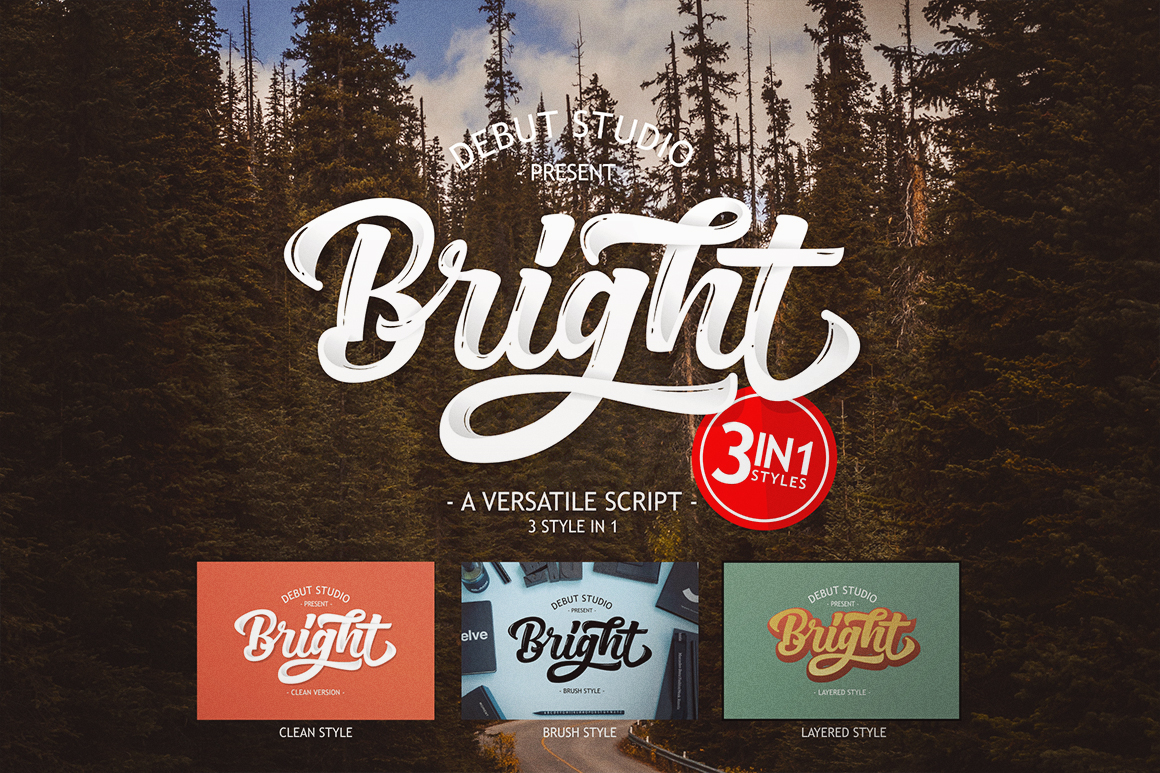 Bright Script Font