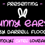 Bunny Ears Font Poster 1