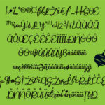 Bushel and a Peck Font Poster 3