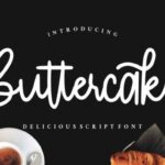 Buttercake Font Poster 1