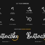 Buttercake Font Poster 8