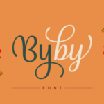 Byby Font Poster 1