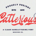 Callerious Font Poster 2