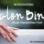 Calon Biny Font Poster 1