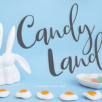 Candy Land Font Poster 1