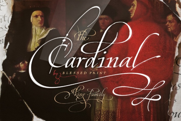 Cardinal Font Poster 1