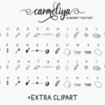 Carmeliya Font Poster 4