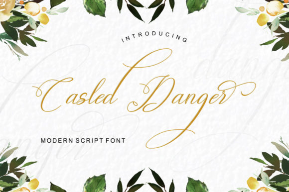 Casled Danger Font