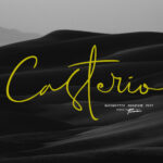 Casterio Font Poster 1