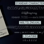 Cattalleya Font Poster 8