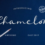 Chamelon Font Poster 1