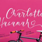 Charlotte Hasanah Font Poster 1