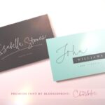 Charlotte Script Font Poster 10