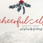 Cheerful Elf Font Poster 1