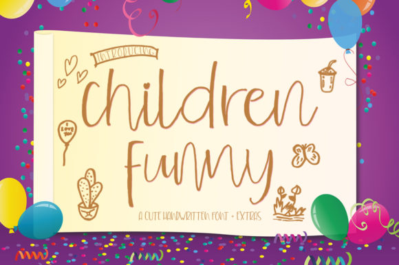 Children Funny Font