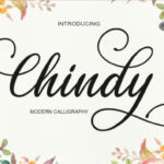 Chindy Font Poster 1