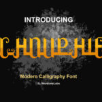 Chouphie Font Poster 1