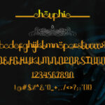 Chouphie Font Poster 4