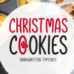 Christmas Cookies Font Poster 1