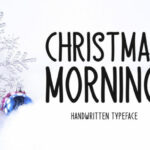 Christmas Morning Font Poster 1