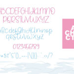 Christy & Snow Font Poster 5