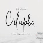 Cilupba Font Poster 1