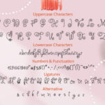 Circle Around Font Poster 7