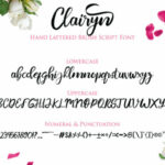 Clairyn Font Poster 9