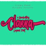 Clarra Font Poster 1