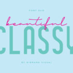 Classy Beautiful Duo Font Poster 1