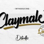 Claymale Font Poster 1