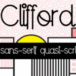 Clifford Font Poster 1