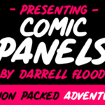 Comic Panels Font Poster 1