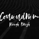 Conundrum Font Poster 1