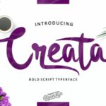 Creata Font Poster 1