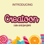 Creatoon Font Poster 1